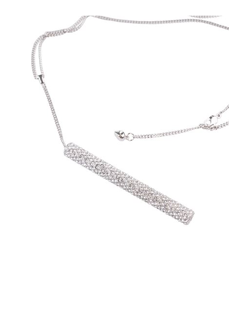 Collana Gioiello a Catena con Fibbia a T in Palladio ALEXANDER MCQUEEN | 812088-J161N1021